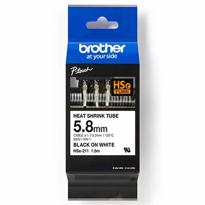 Brother P-Touch HSE-211 Etiket Şeridi
