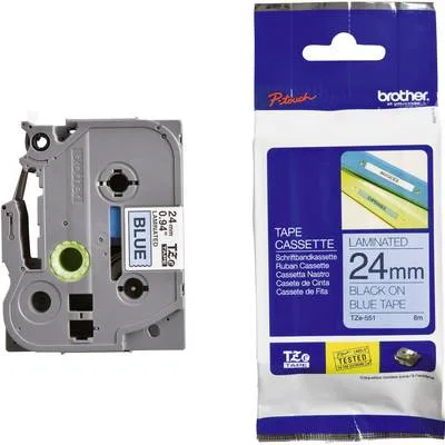 Brother P-Touch Tze-551 Tze-Tape 24 Etiket Şerit