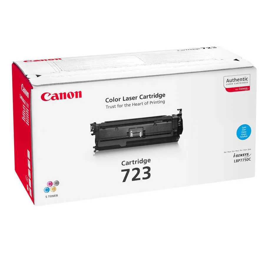 Canon CLBP 723C LBP-7750 Mavi Lazer Toner 2643B002