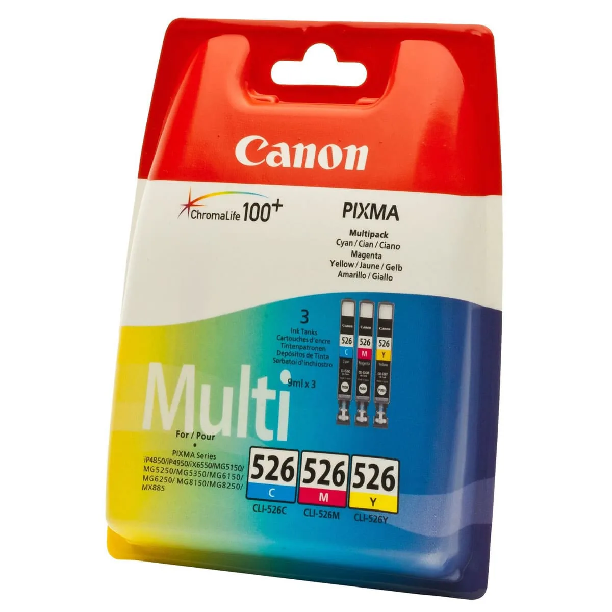 Canon CLI-526CMY Multi Paket Kartuş