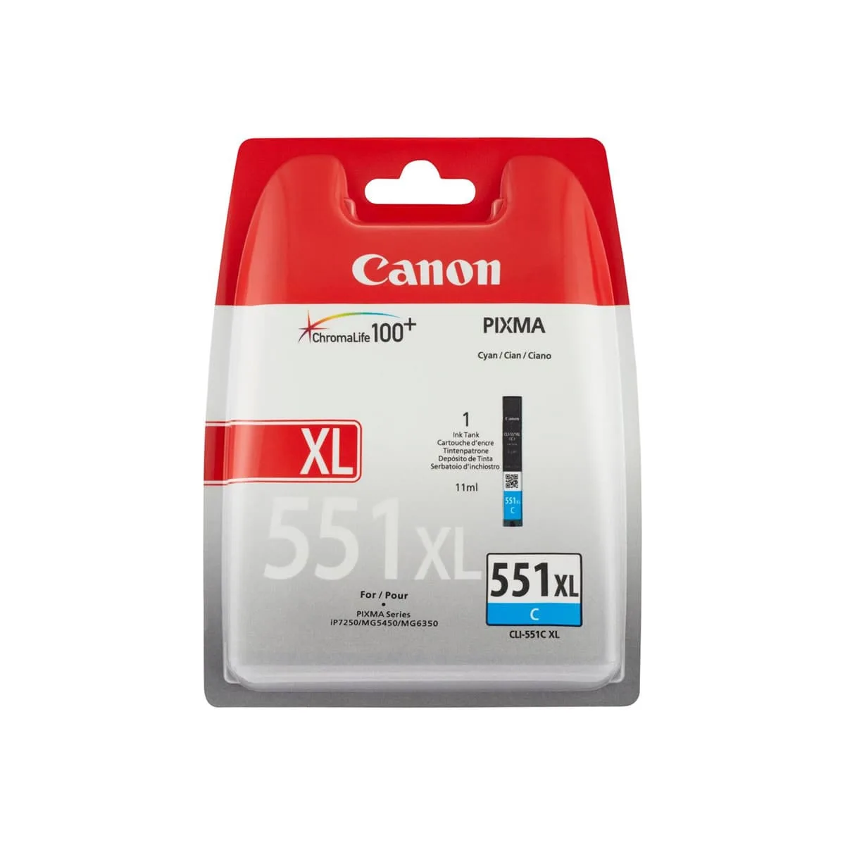 Canon CLI-551XLC Mavi Kartuş 6444B001