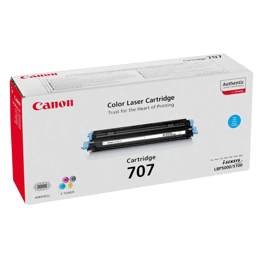 Canon CRG-707C Mavi Toner  9423A004