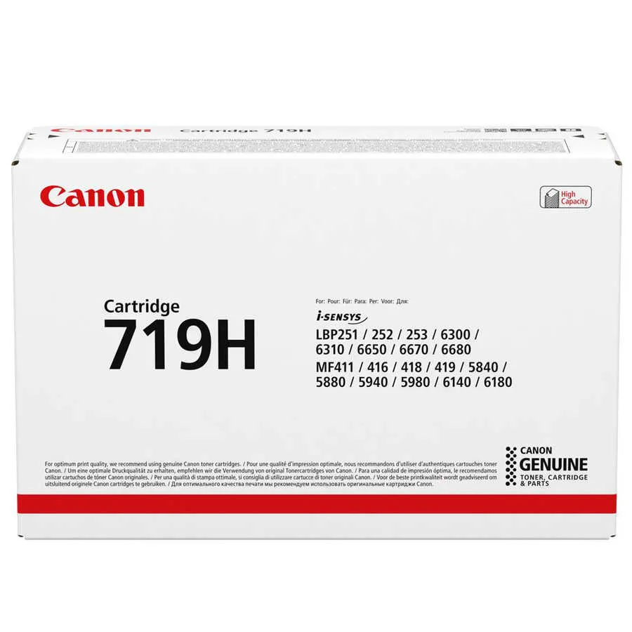 Canon CRG-719H Siyah Toner 3480B002