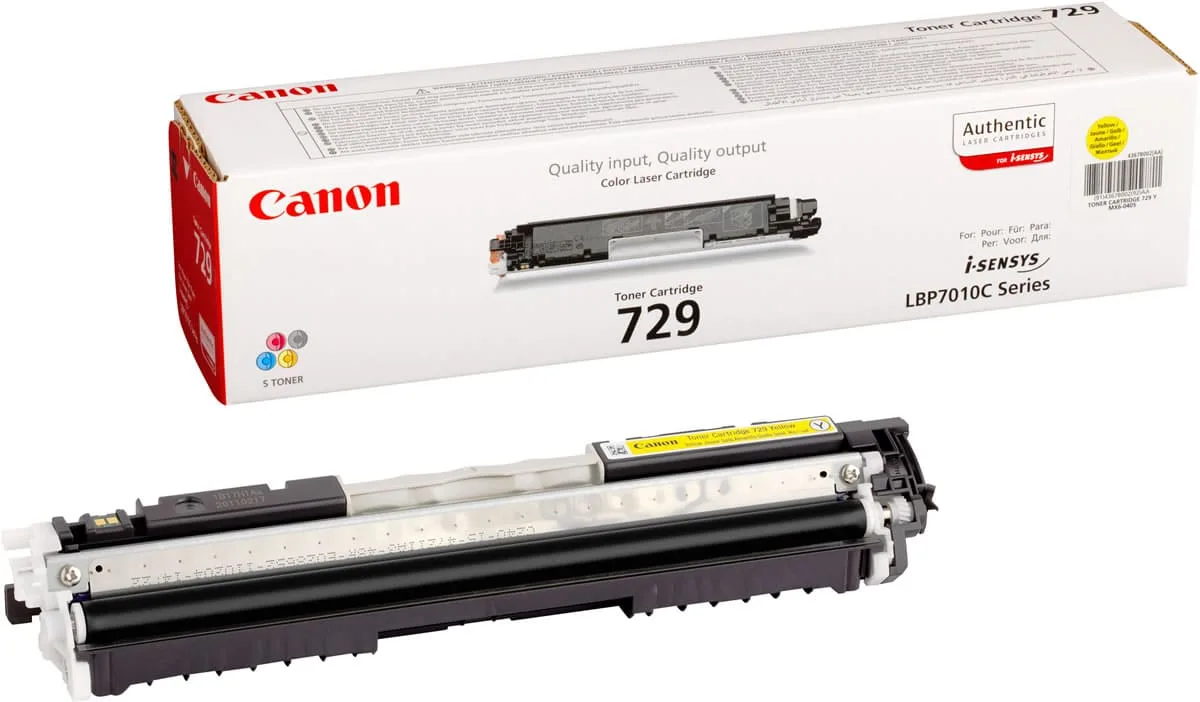 Canon CRG-729Y Sarı Toner 4367B002