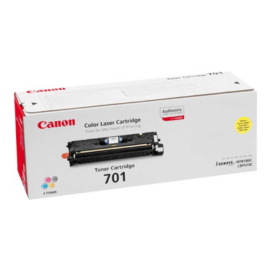 Canon EP-701Y Sarı Toner  9284A003