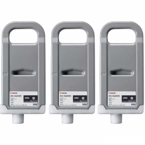 Canon PFI-703MBK (3LU) Mat Siyah Kartuş  2962B003