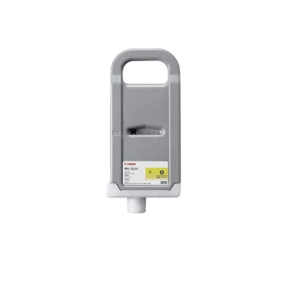 Canon PFI-703Y Sarı Kartuş (700 ML)IPF 810/IPF 815/IPF 820/IPF 825 2966B001