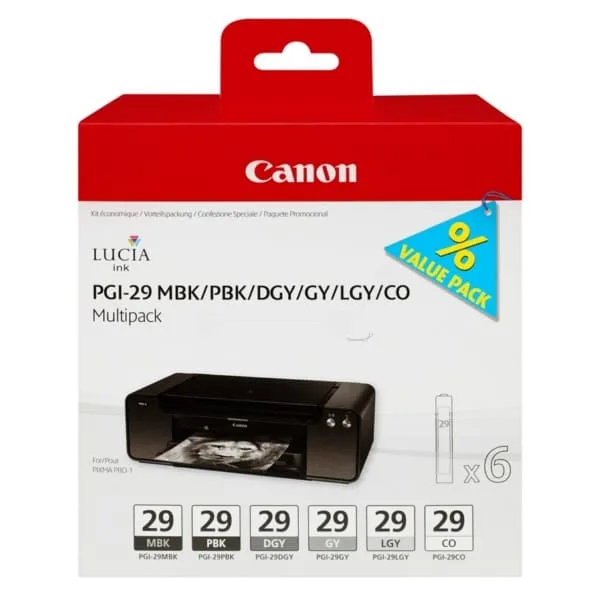 Canon PGI-29 Multipack Mürekkep Kartuş 4868B018