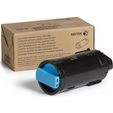 Xerox 106R03912 Versalink C600 C605 Yüksek Kapasiteli Cyan Toner